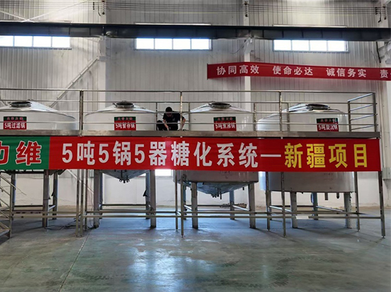 奉新精酿啤酒设备厂—5吨精酿啤酒设备—新疆项目